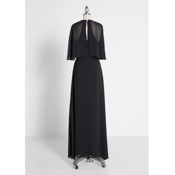 Modcloth - Queen of Eden Maxi Dress - Black - NWT - Picture 2 of 6